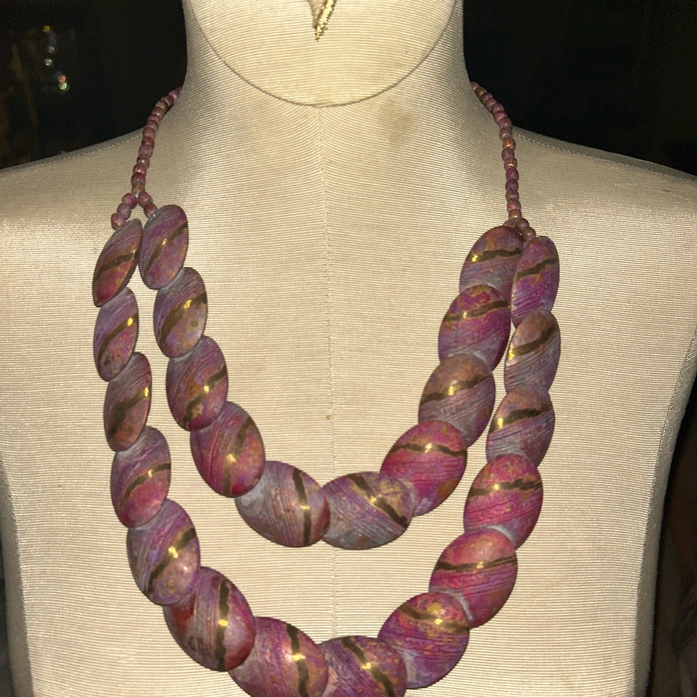 80s 90s Crazy Good Double layer Necklace ❤️